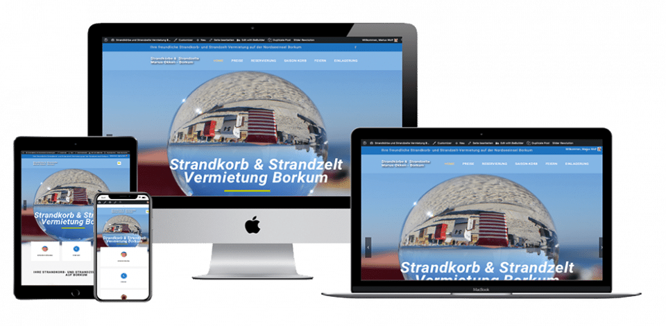 Strandkorb-Vermietung Borkum